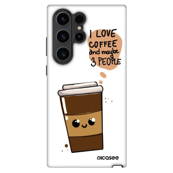 Obal pre Samsung Galaxy S23 Ultra 5G - Cute coffee