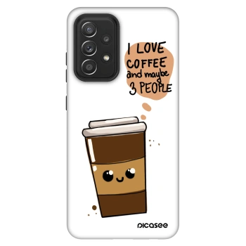 Obal pre Samsung Galaxy A52s 5G A528B - Cute coffee