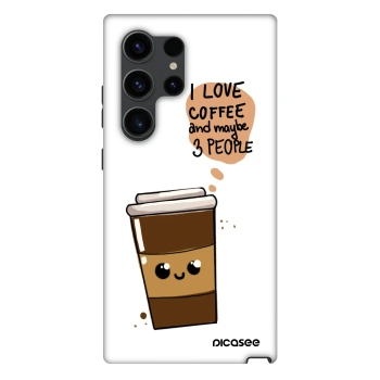 Obal pre Samsung Galaxy S24 Ultra S928B 5G - Cute coffee