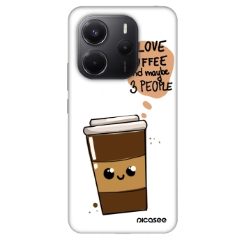 Obal pre Xiaomi Redmi Note 14 4G - Cute coffee