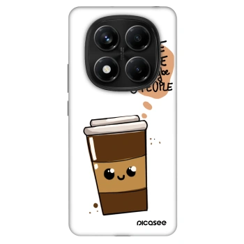 Obal pre Xiaomi Redmi Note 14 Pro 4G - Cute coffee
