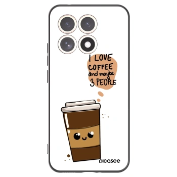 Picasee silikónový čierny obal pre Xiaomi 15T - Cute coffee