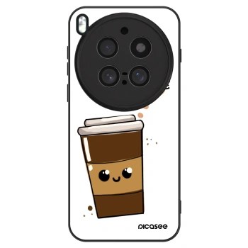 Obal pre Vivo X300 Pro - Cute coffee