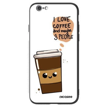 Obal pre Apple iPhone 6/6S - Cute coffee