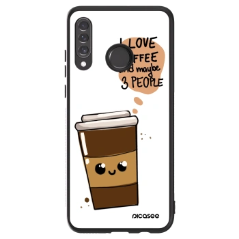 Picasee ULTIMATE CASE pro Huawei P30 Lite - Cute coffee