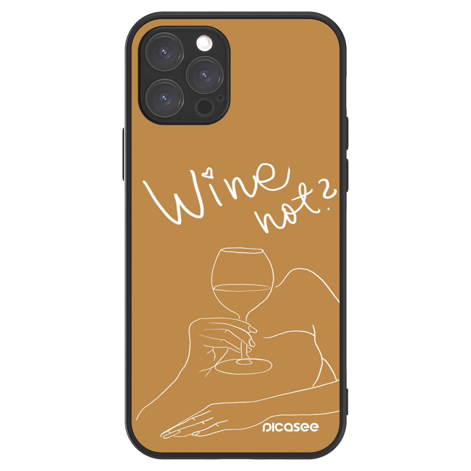 Picasee ULTIMATE CASE pro Apple iPhone 12 Pro - Wine not