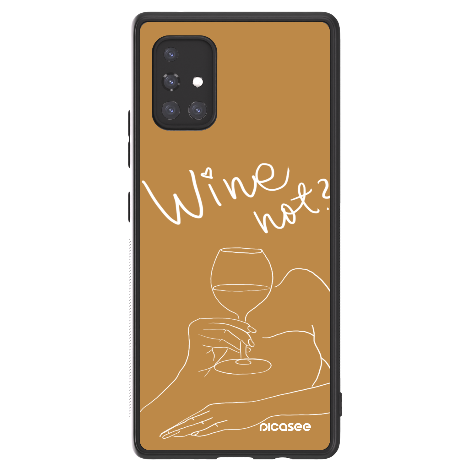 Picasee ULTIMATE CASE pro Samsung Galaxy A71 A715F - Wine not