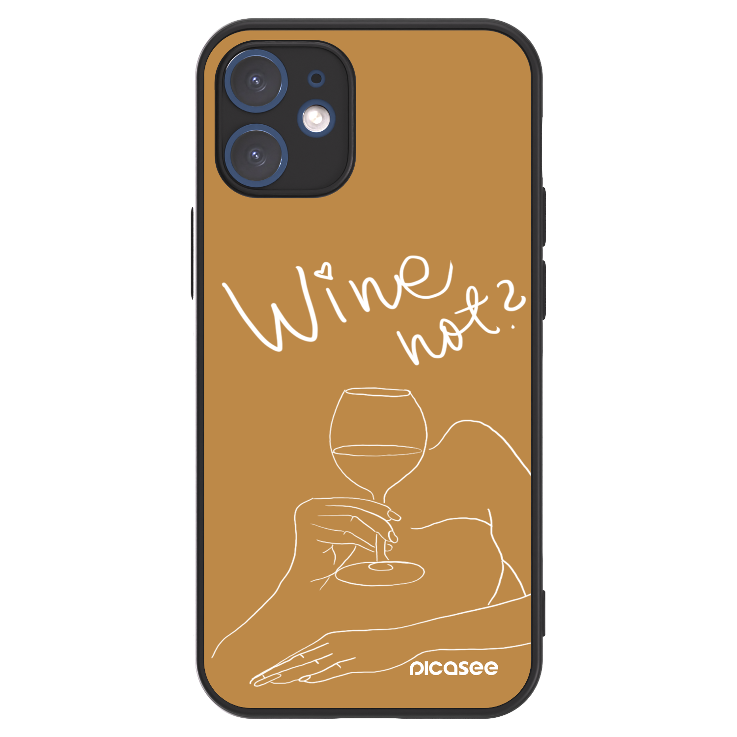Picasee ULTIMATE CASE pro Apple iPhone 12 mini - Wine not