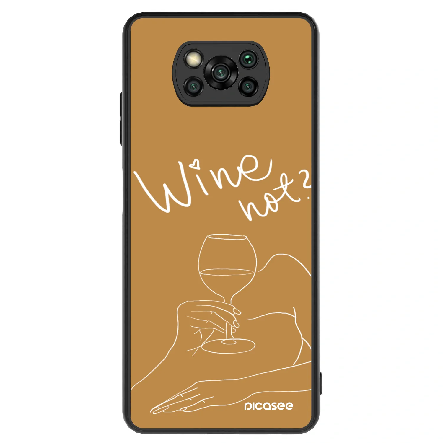 Picasee ULTIMATE CASE pro Xiaomi Poco X3 - Wine not