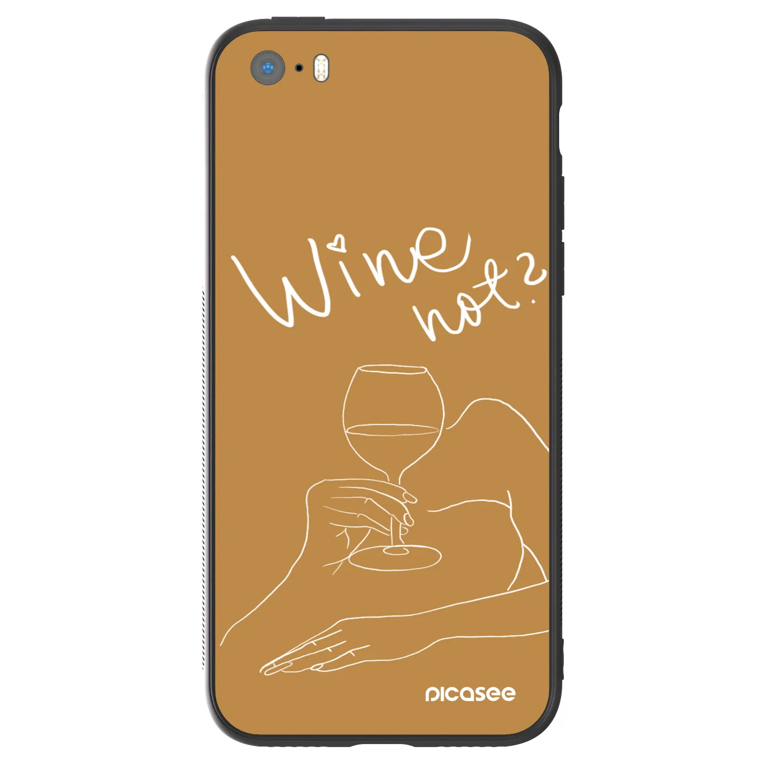 Picasee ULTIMATE CASE pro Apple iPhone 5/5S/SE - Wine not