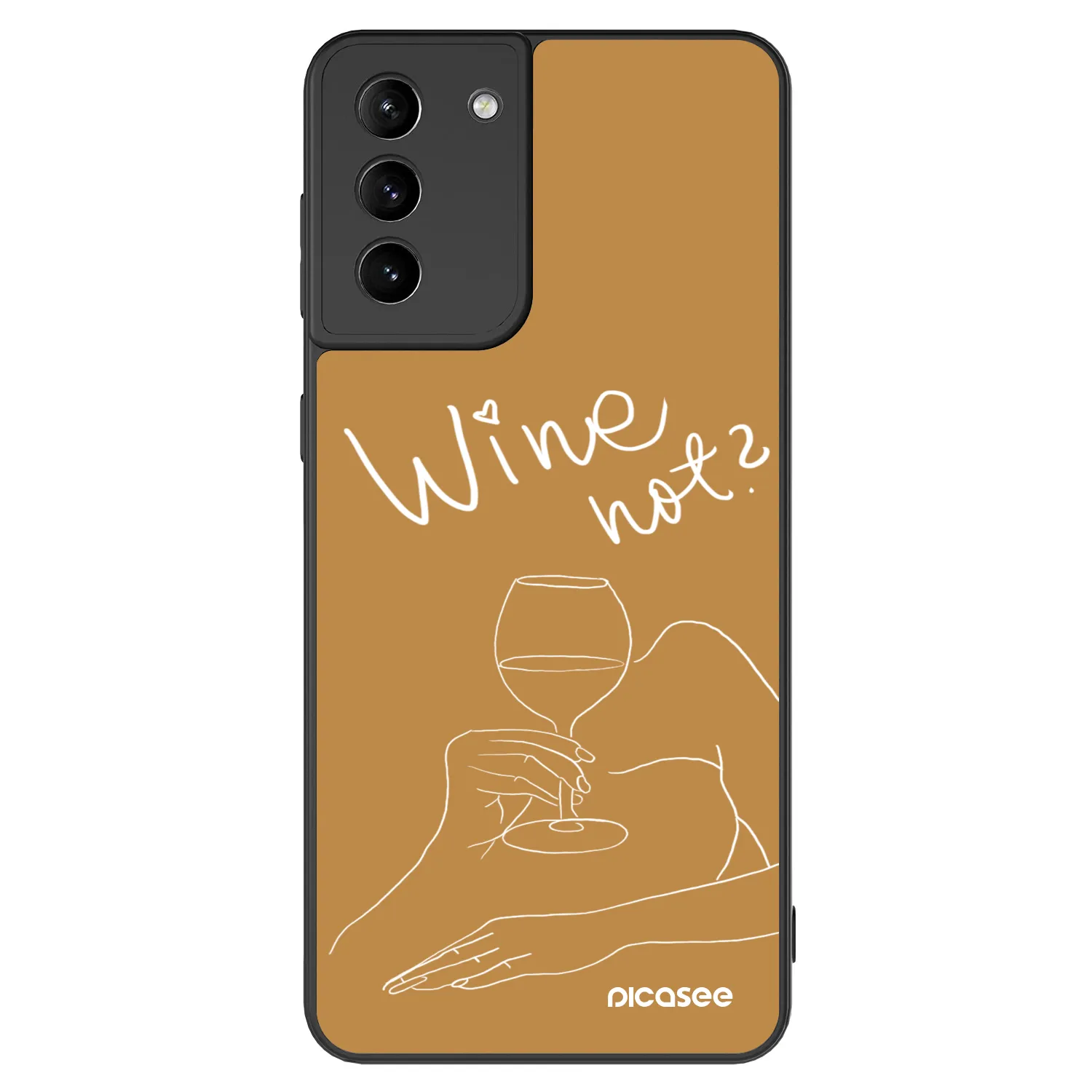 Picasee ULTIMATE CASE pro Samsung Galaxy S21+ 5G G996F - Wine not