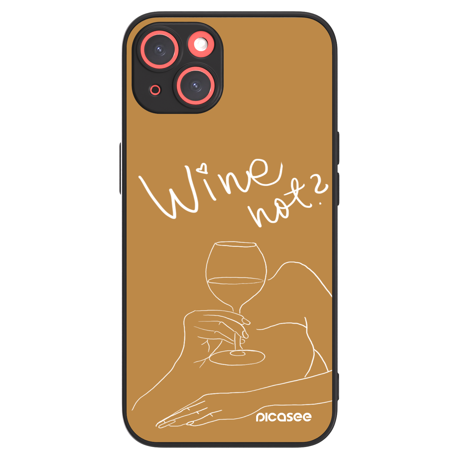 Picasee ULTIMATE CASE pro Apple iPhone 13 - Wine not