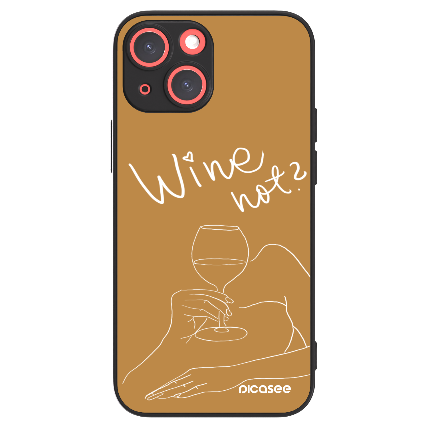 Picasee ULTIMATE CASE pro Apple iPhone 13 mini - Wine not