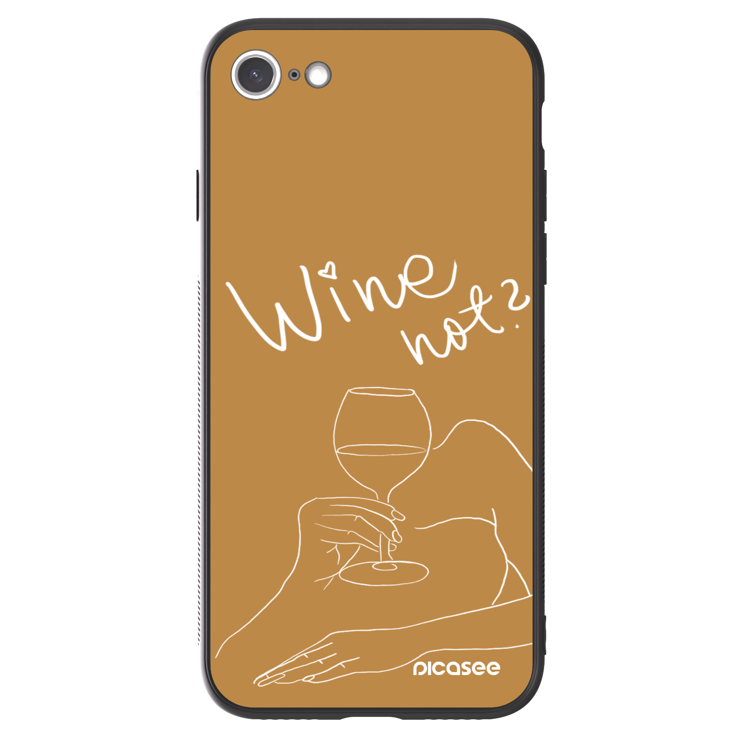 Picasee ULTIMATE CASE pro Apple iPhone SE 2020 - Wine not