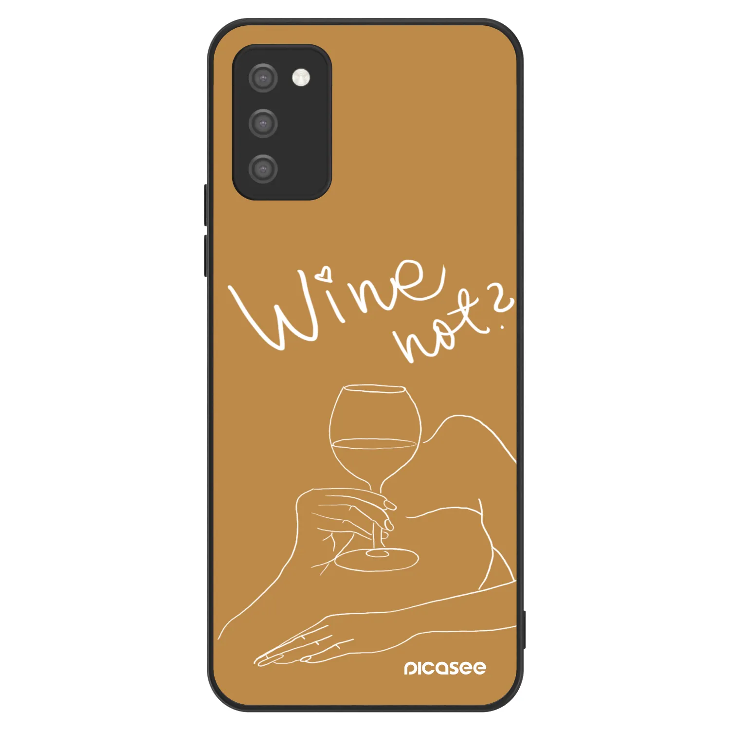 Picasee ULTIMATE CASE pro Samsung Galaxy A02s A025G - Wine not
