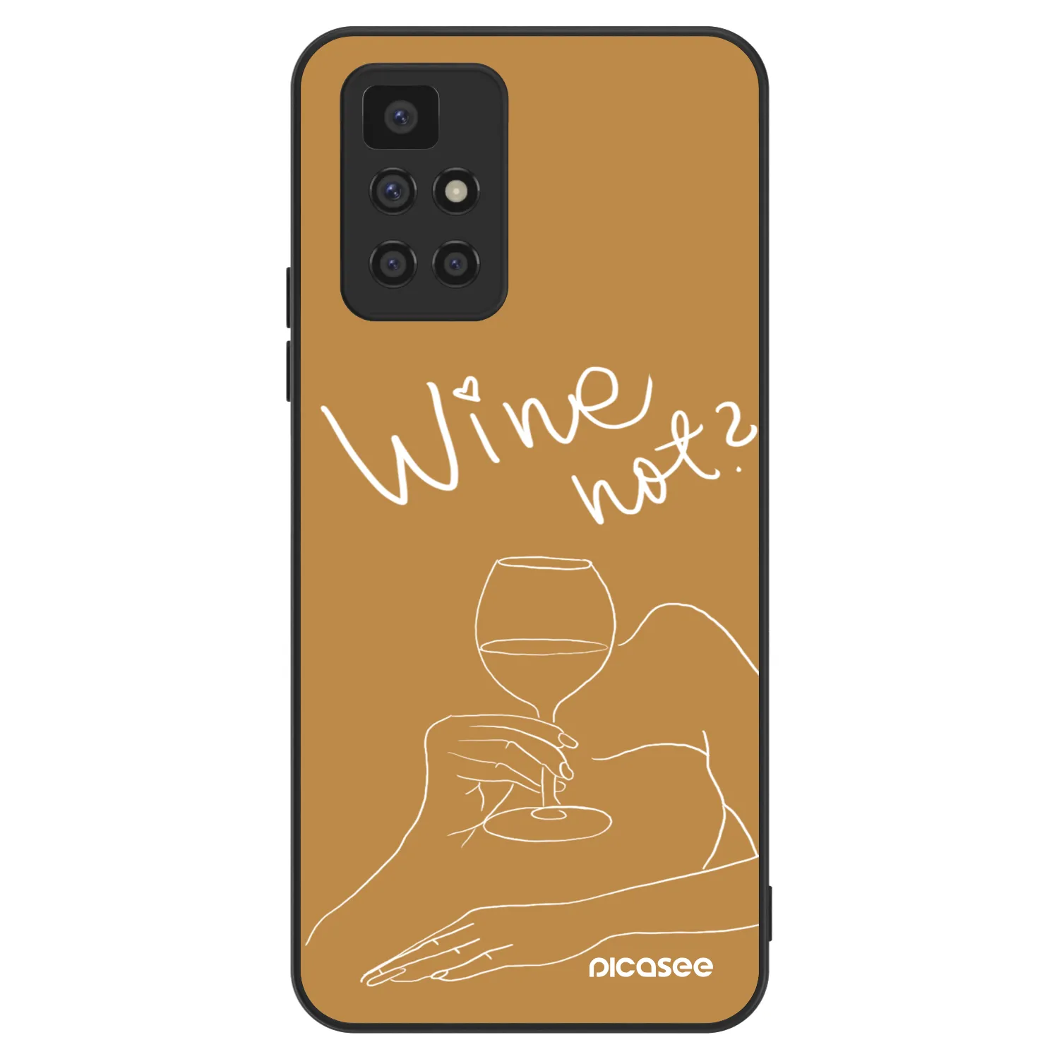 Picasee ULTIMATE CASE pro Xiaomi Redmi 10 - Wine not