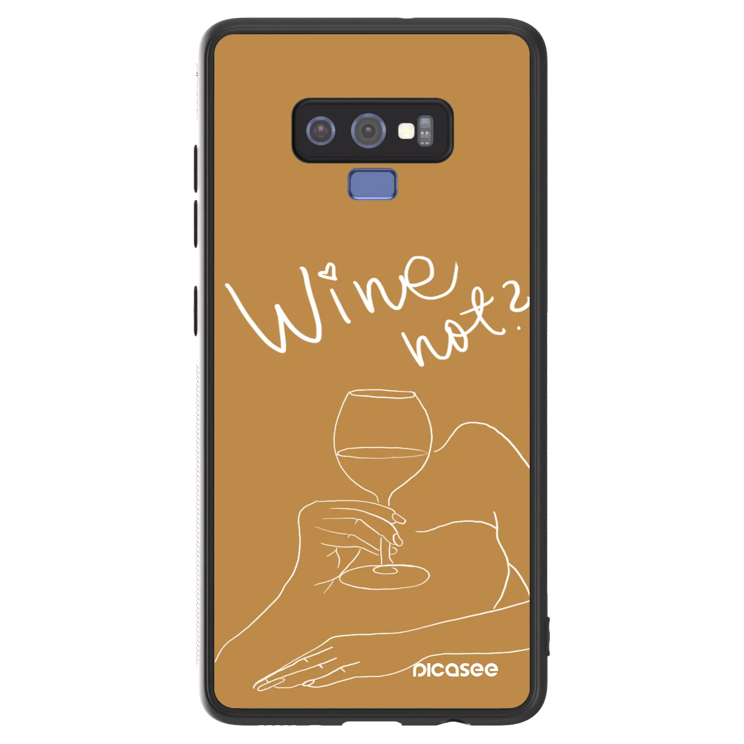 Picasee ULTIMATE CASE pro Samsung Galaxy Note 9 N960F - Wine not