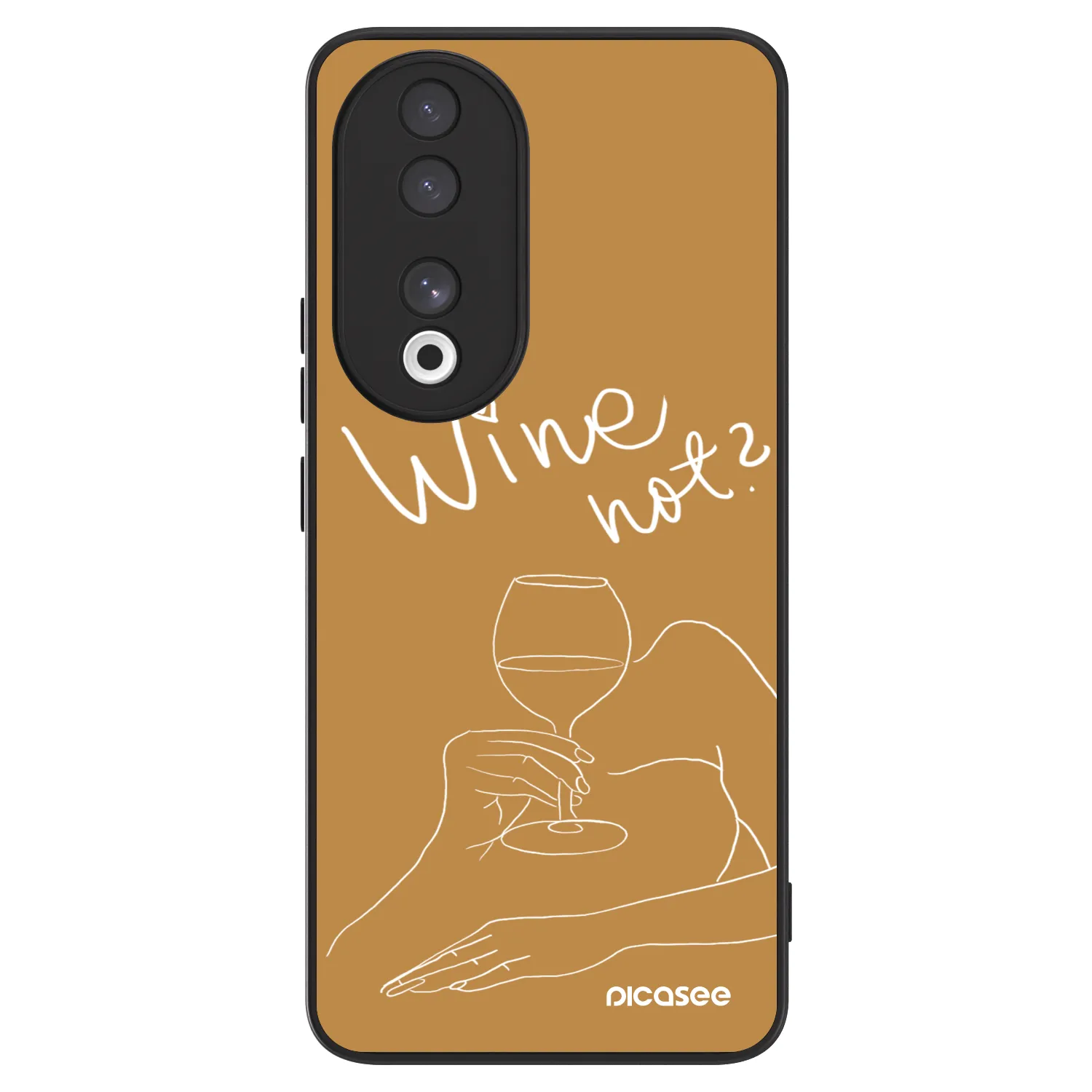Picasee ULTIMATE CASE pro Honor 90 5G - Wine not