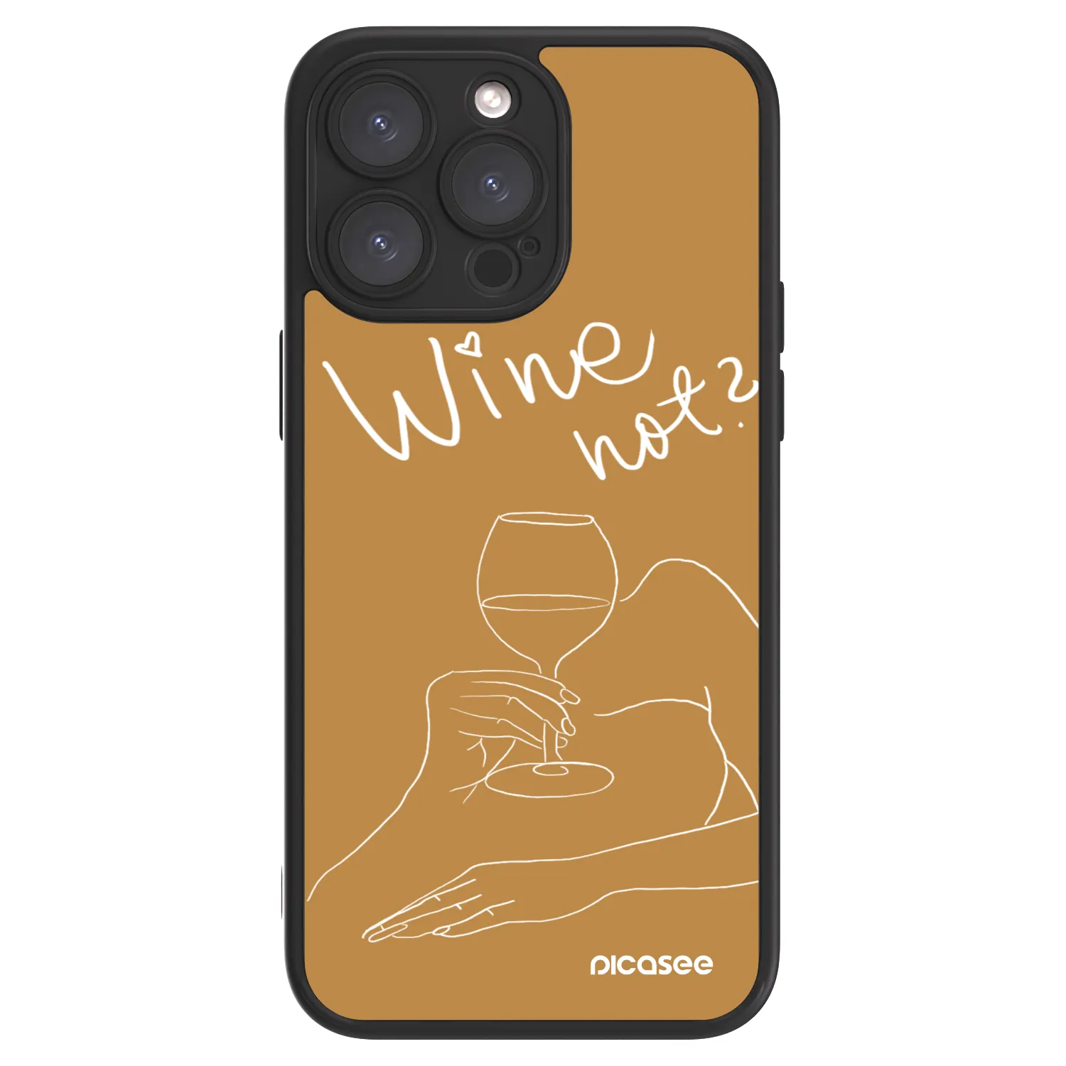 Picasee ULTIMATE CASE MagSafe pro Apple iPhone 15 Pro Max - Wine not
