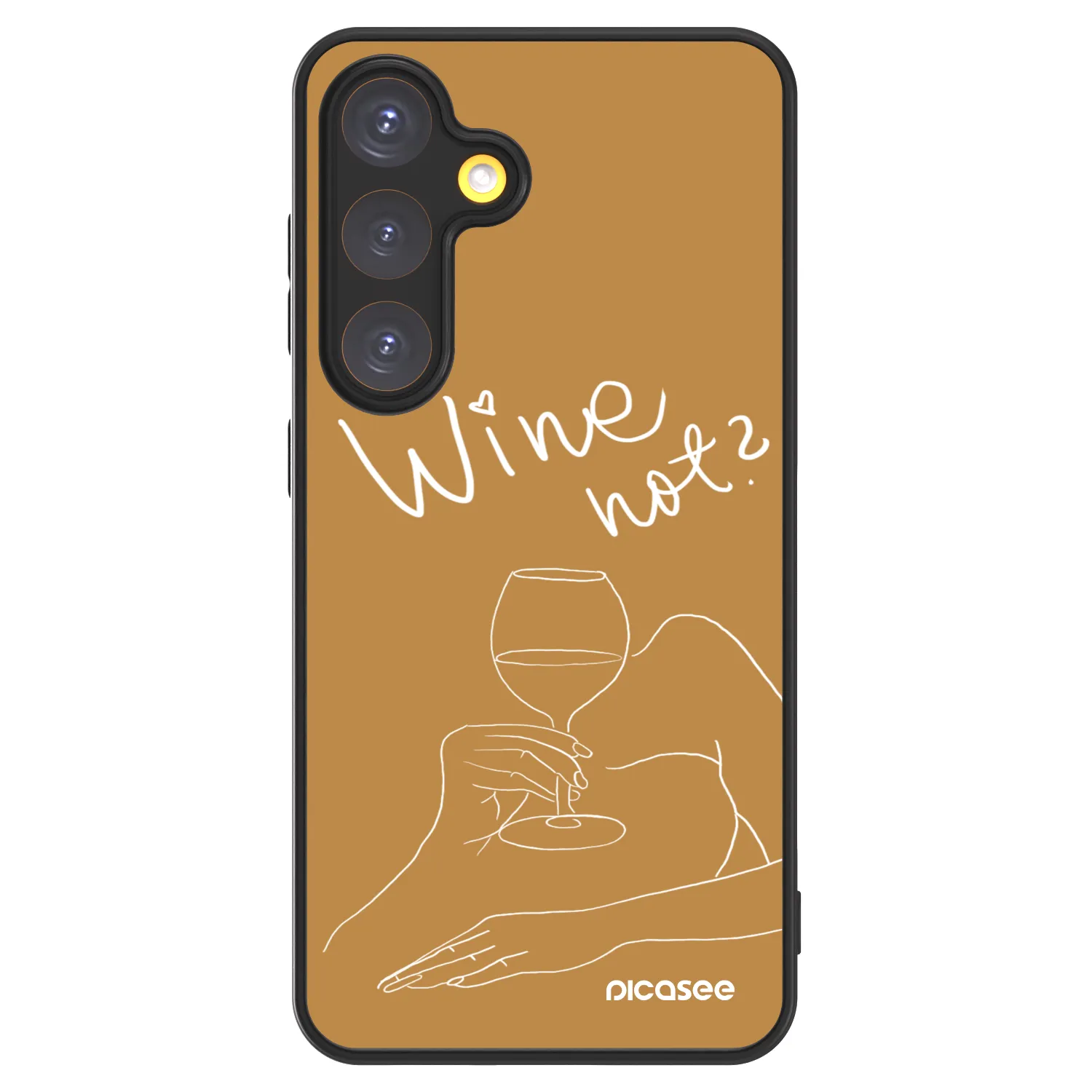 Picasee ULTIMATE CASE PowerShare pro Samsung Galaxy S24 S921B 5G - Wine not