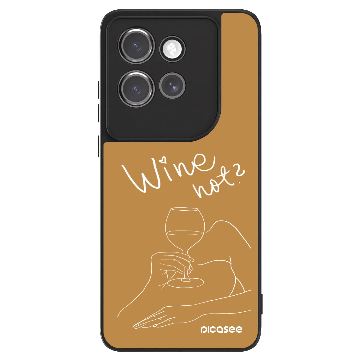 Picasee ULTIMATE CASE pro Motorola Edge 50 Neo - Wine not