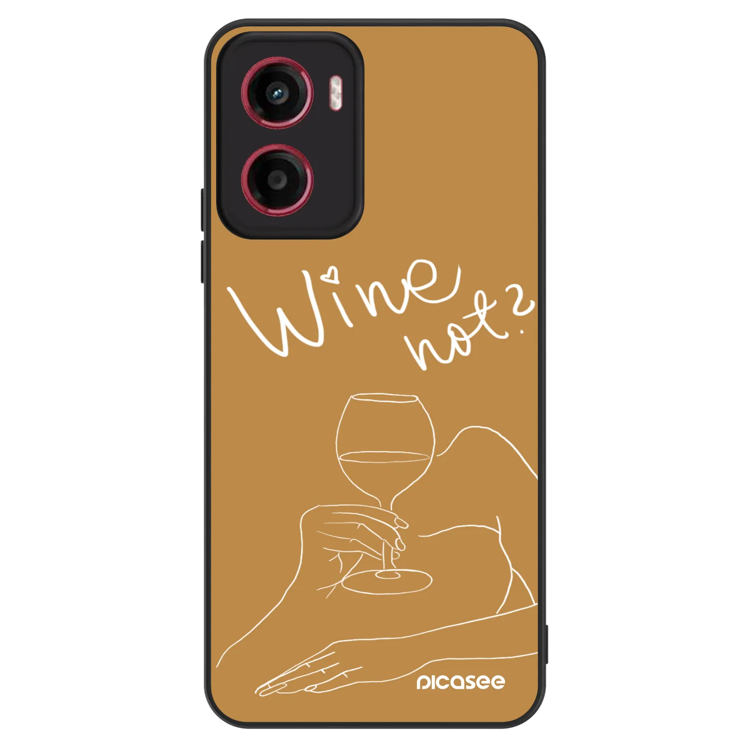 Picasee ULTIMATE CASE pro Motorola Moto G05 - Wine not