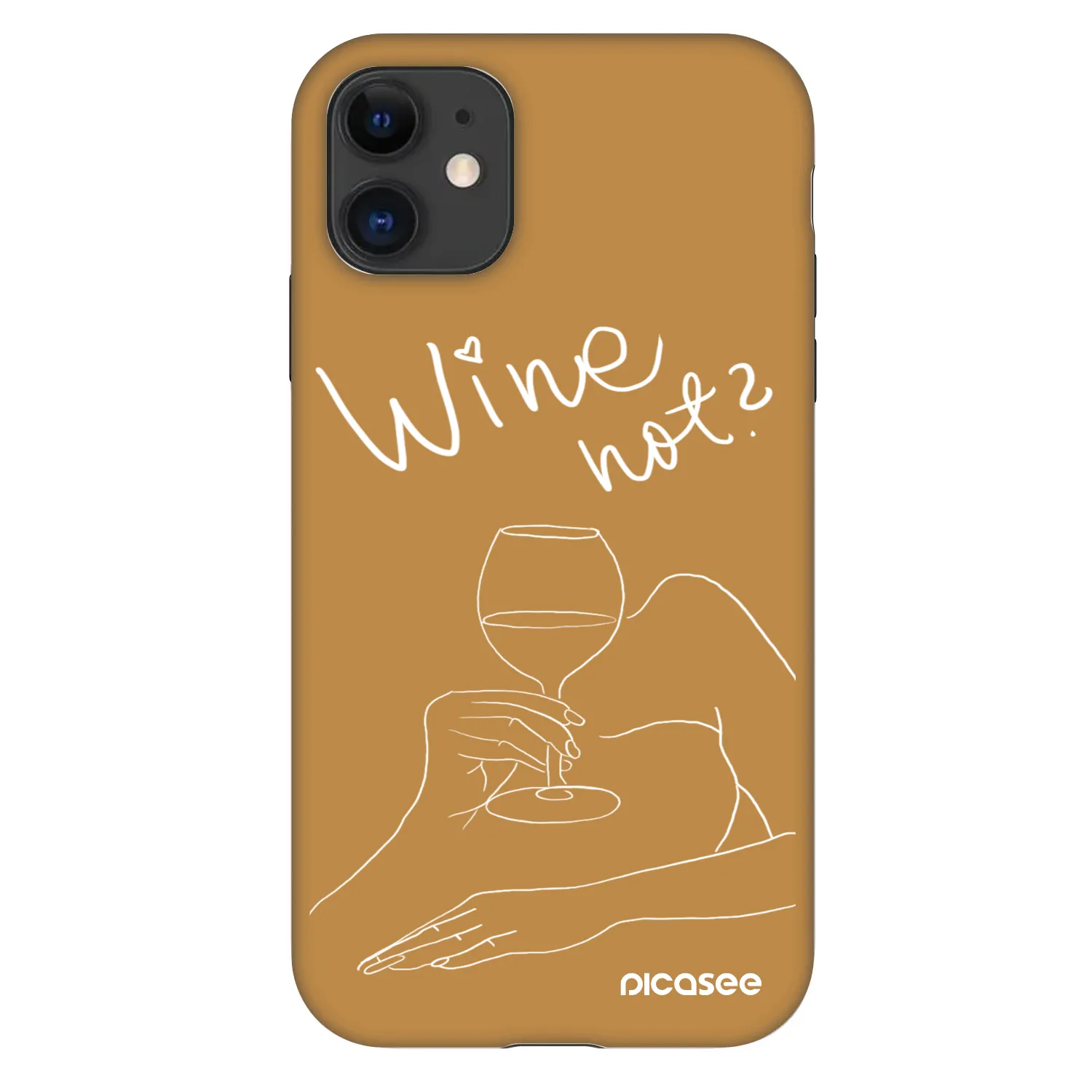 Picasee Fashion Case pre Apple iPhone 11 - Wine not