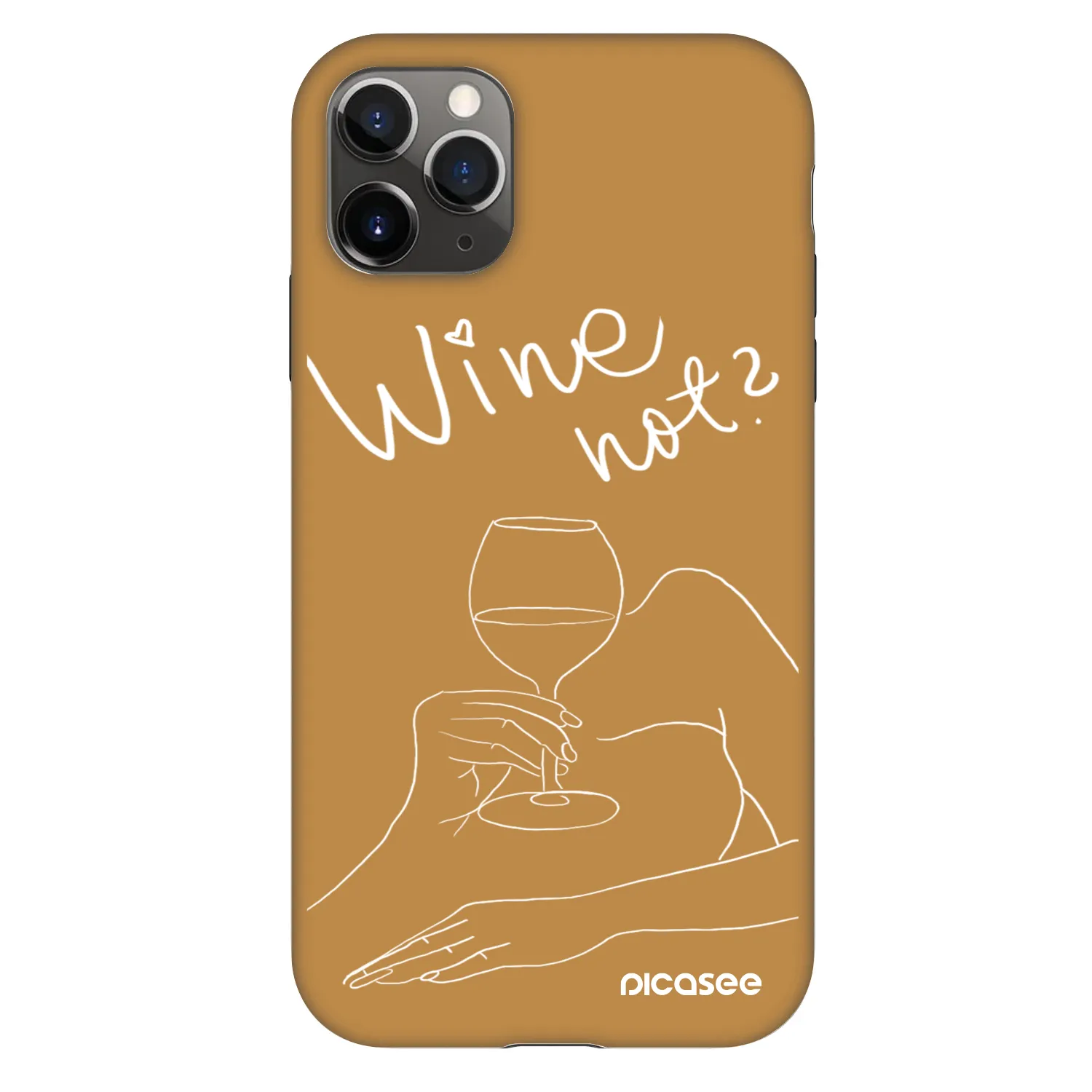 Picasee Fashion Case pre Apple iPhone 11 Pro - Wine not