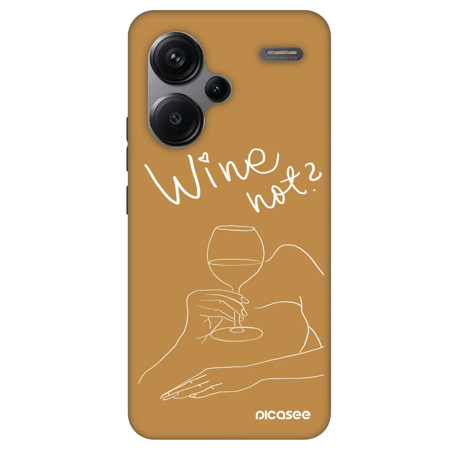 Picasee Fashion Case pre Xiaomi Redmi Note 13 Pro+ 5G - Wine not