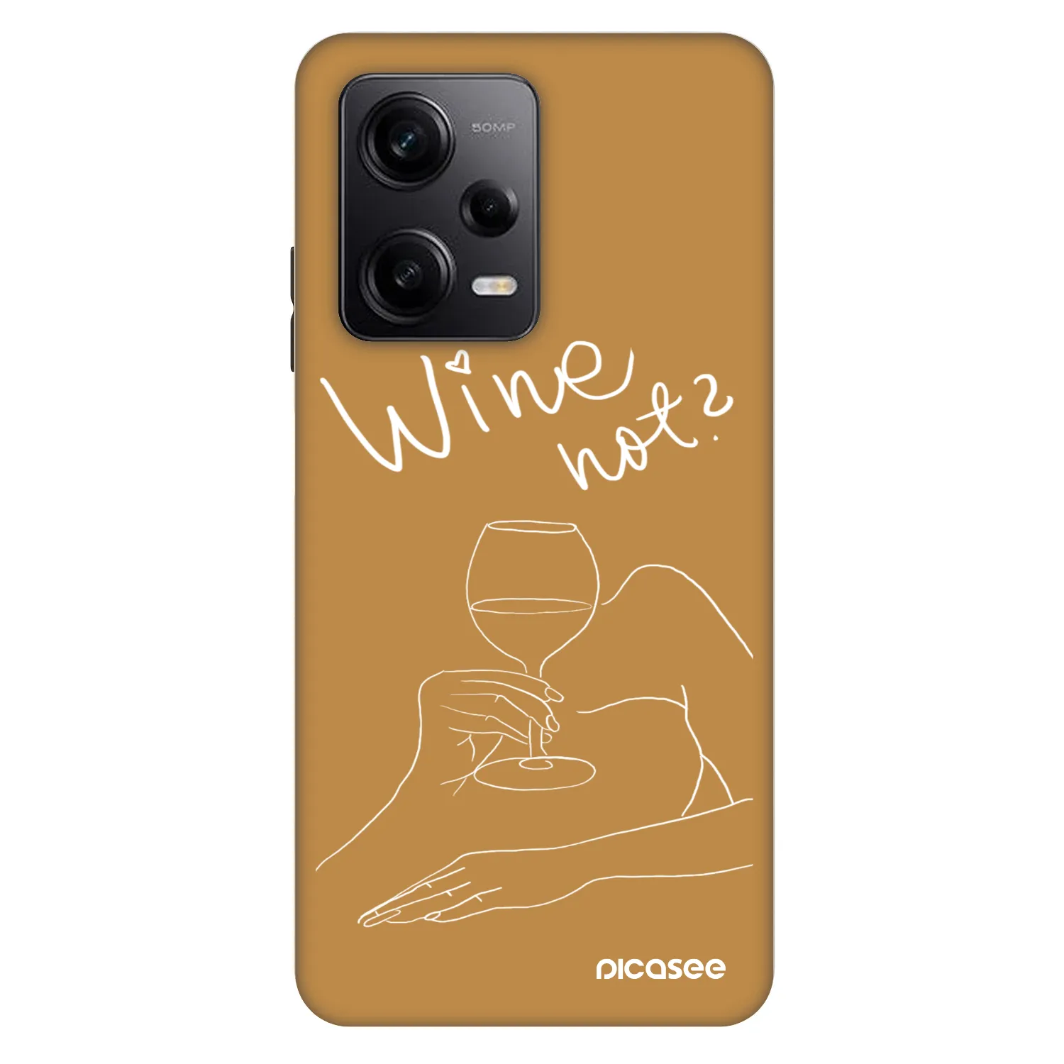 Picasee Fashion Case pre Xiaomi Redmi Note 12 Pro+ 5G - Wine not