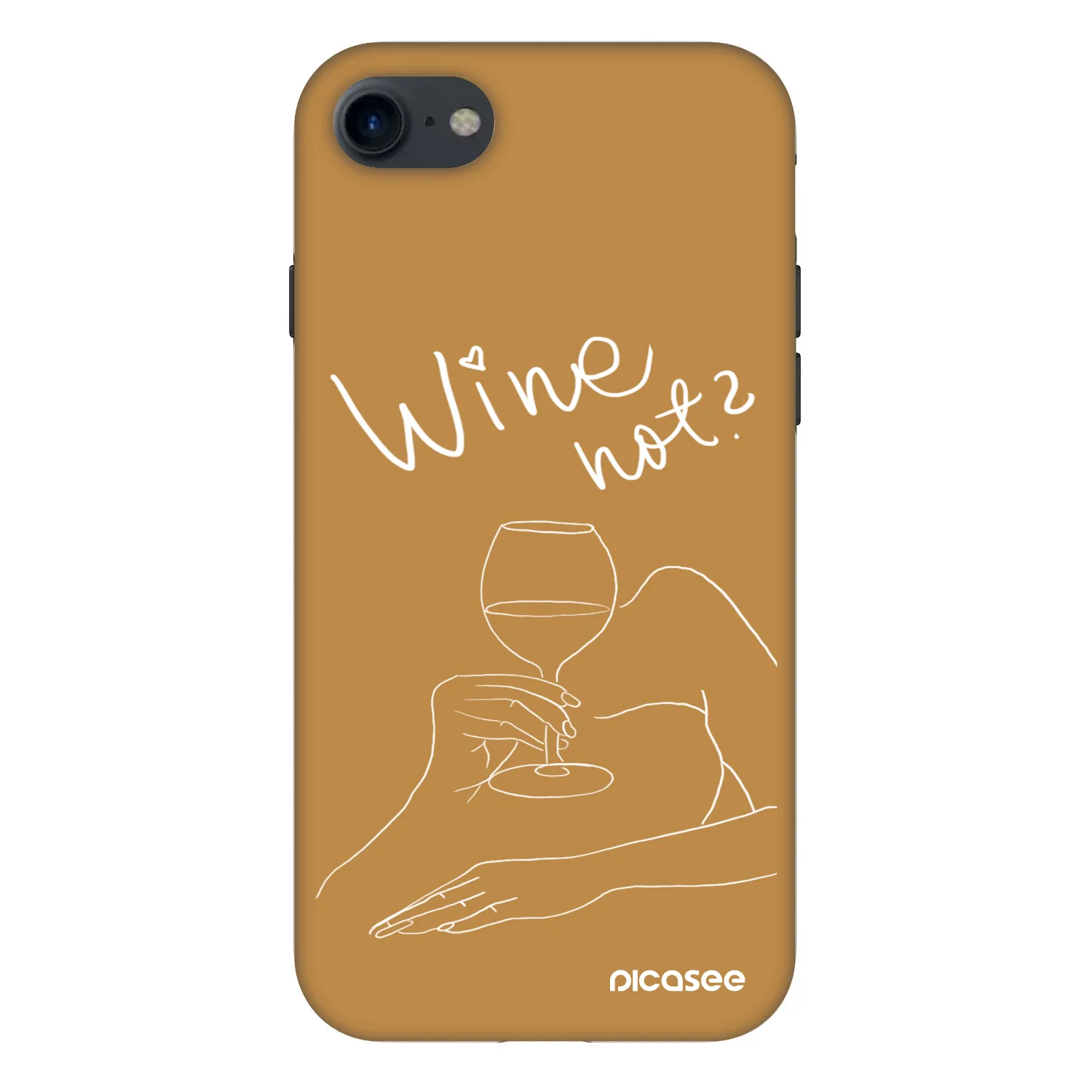 Picasee Fashion Case pre Apple iPhone 8 - Wine not