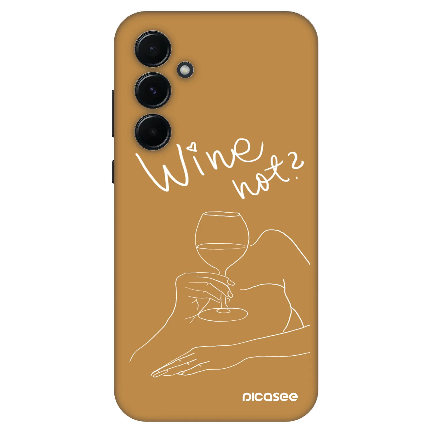 Picasee Fashion Case pre Samsung Galaxy A55 5G A556B - Wine not