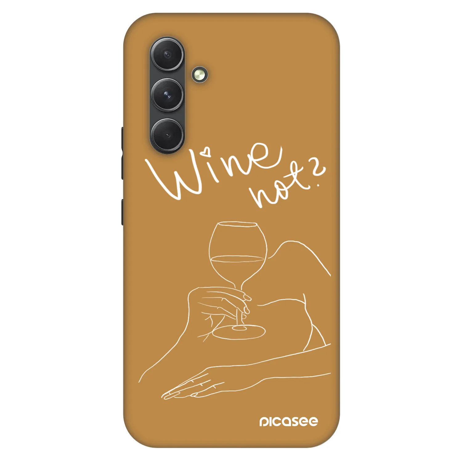Picasee Fashion Case pre Samsung Galaxy A54 5G A546B - Wine not
