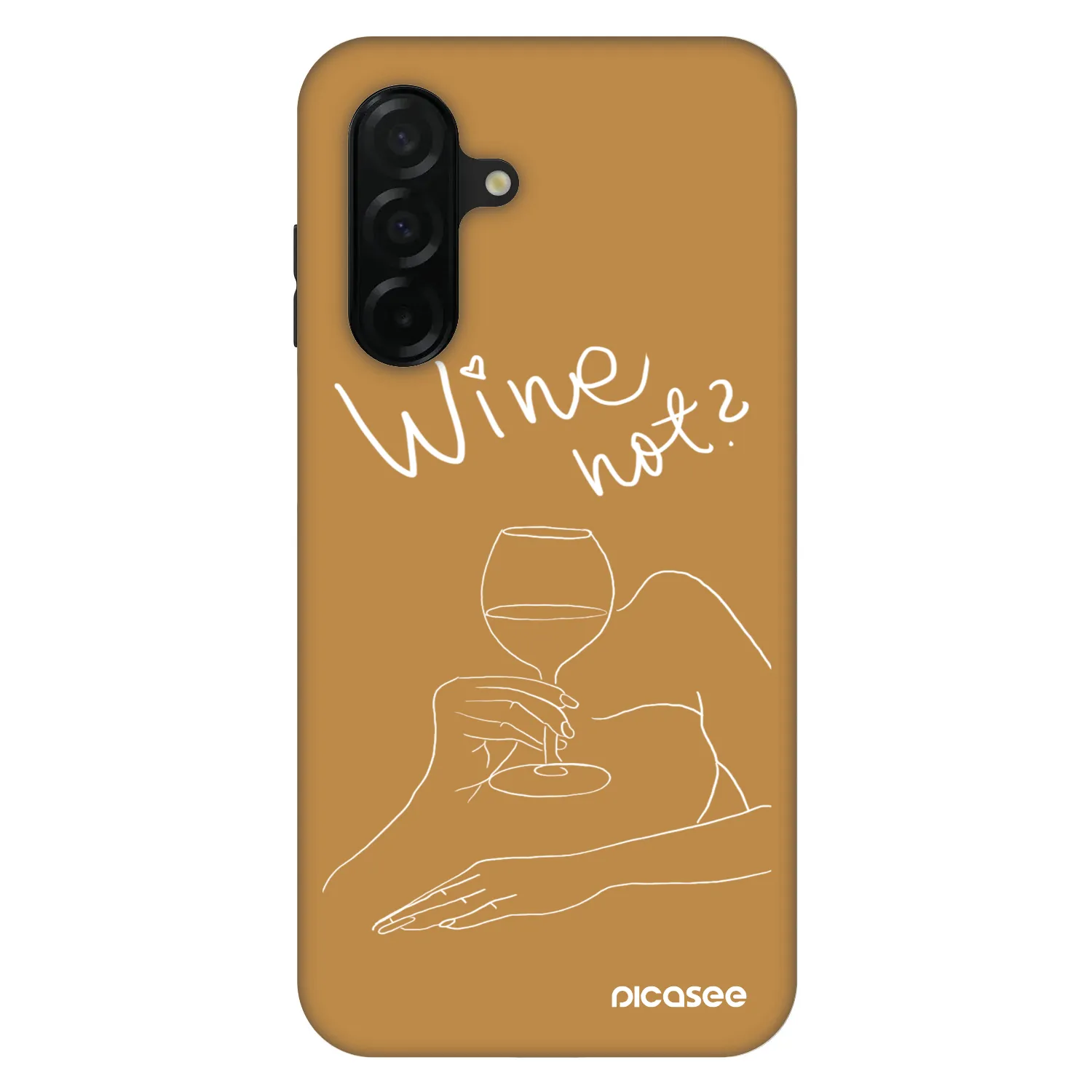 Picasee Fashion Case pre Samsung Galaxy A26 5G A266B - Wine not