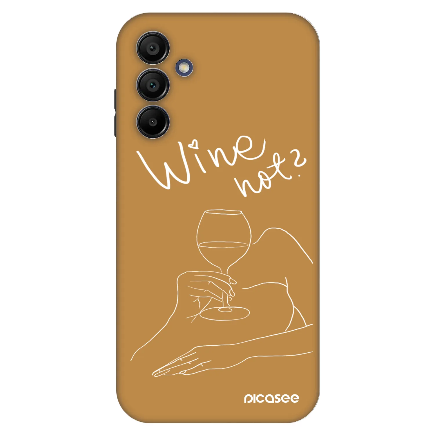 Picasee Fashion Case pre Samsung Galaxy A15 A155F 4G - Wine not