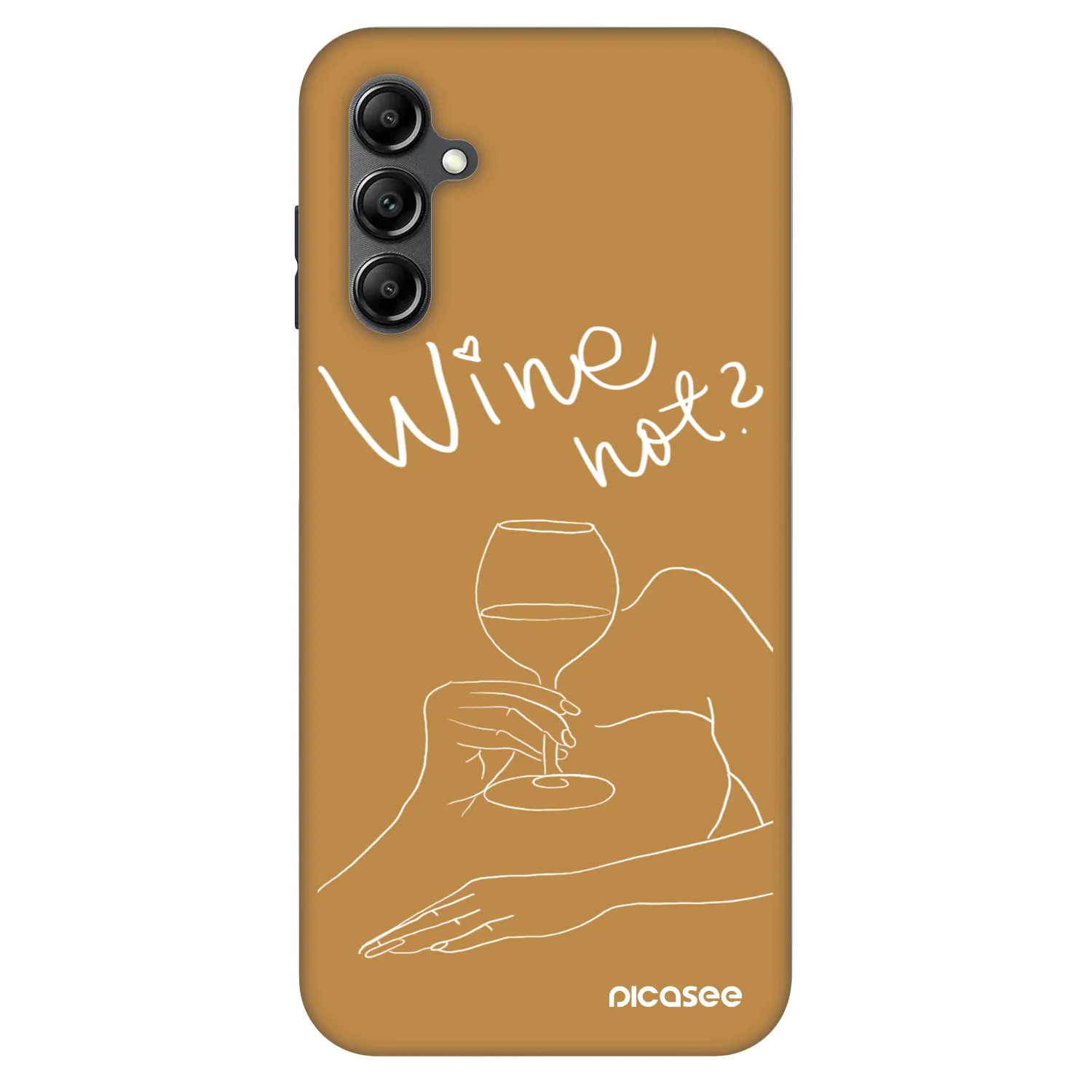 Picasee Fashion Case pre Samsung Galaxy A14 4G A145R - Wine not