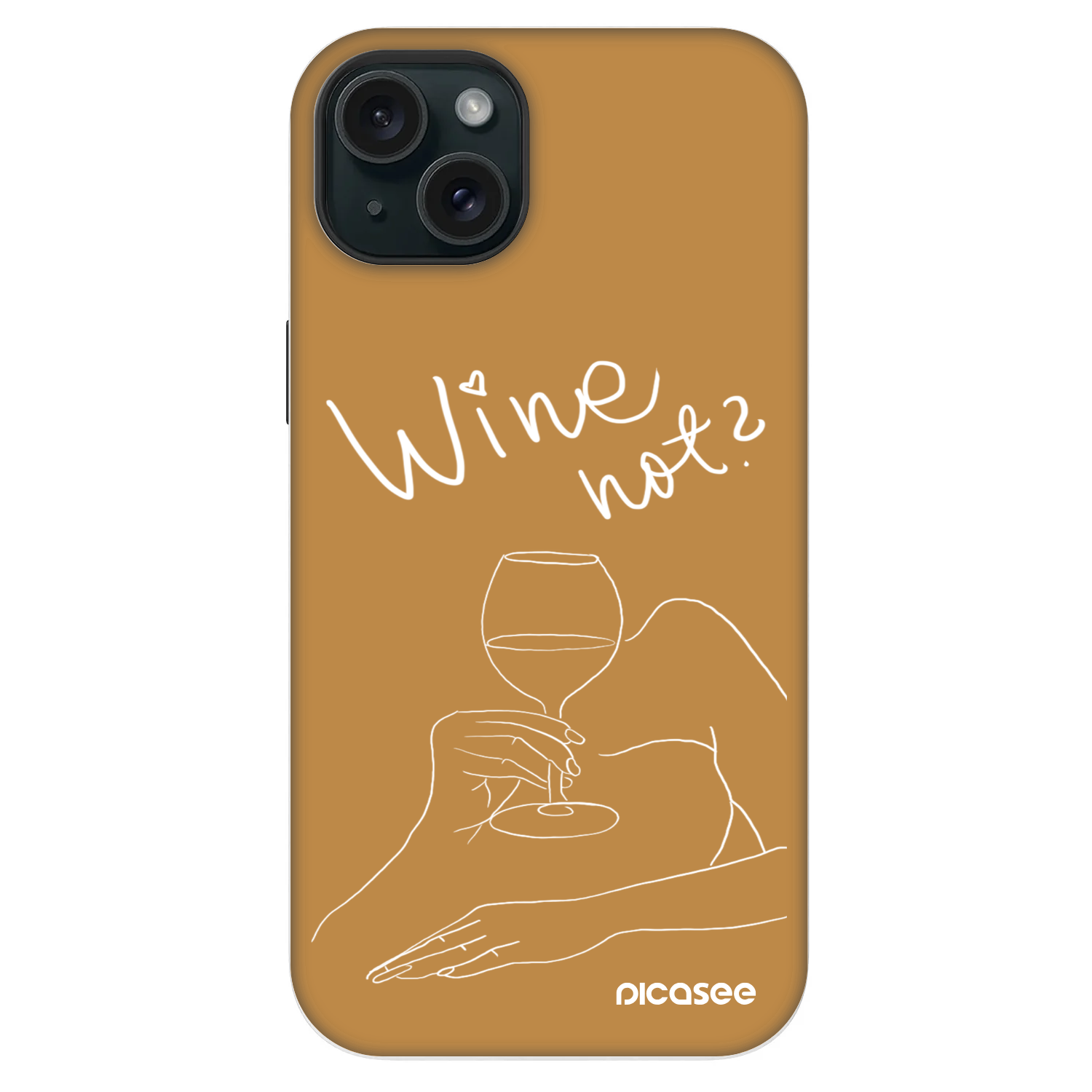 Picasee Fashion Case MagSafe pre Apple iPhone 14 Plus - Wine not