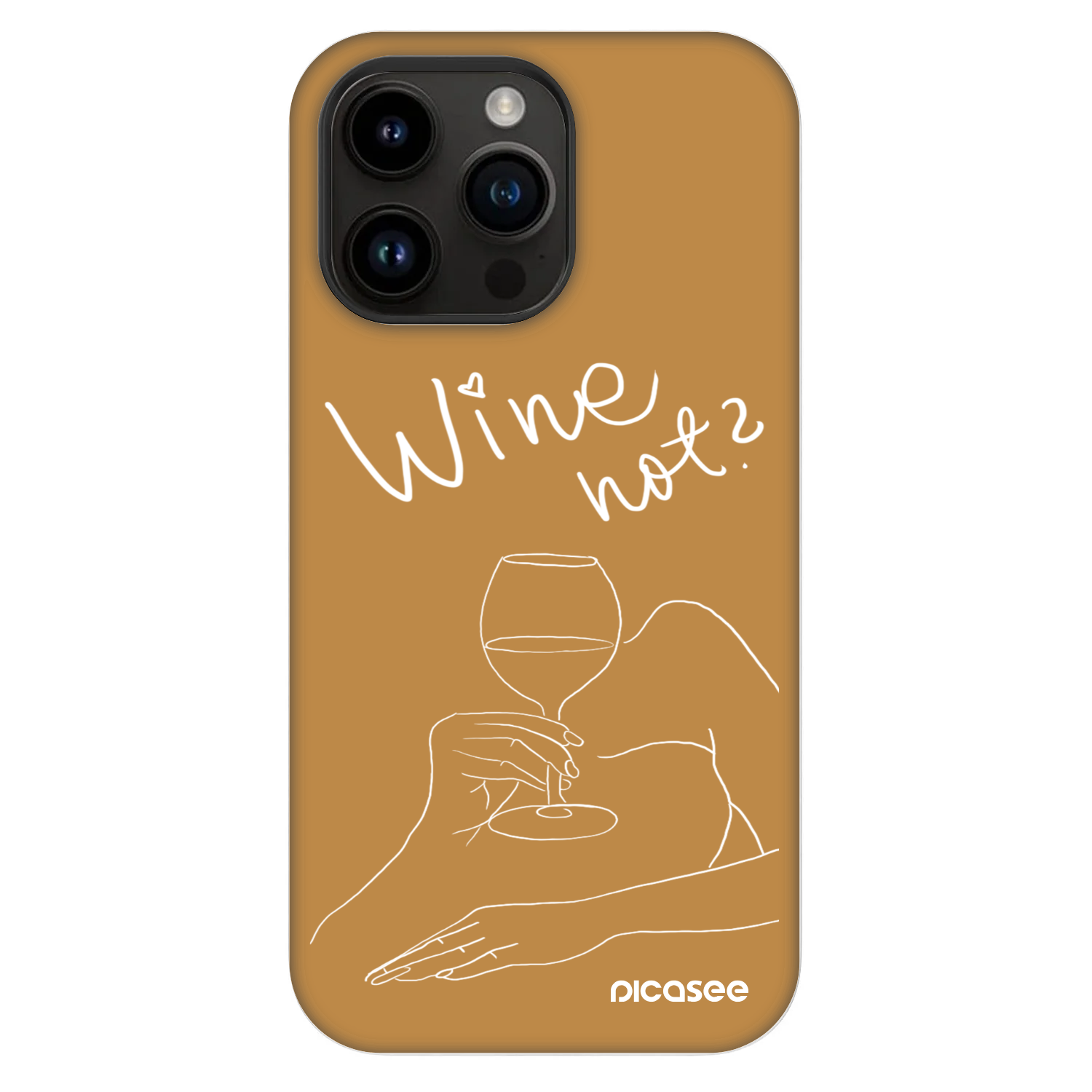 Picasee Fashion Case MagSafe pre Apple iPhone 14 Pro Max - Wine not
