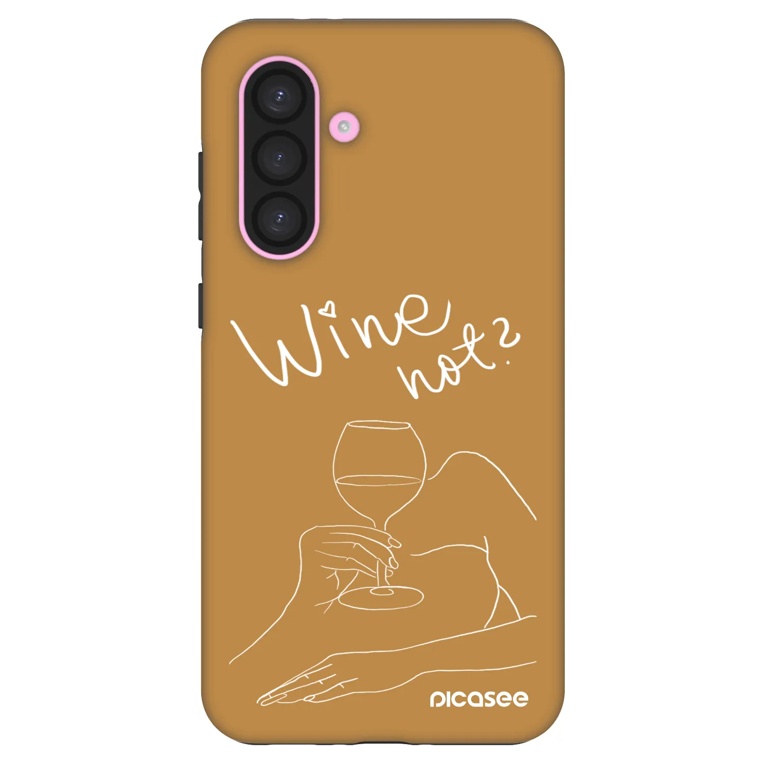 Picasee Fashion Case pre Samsung Galaxy A56 5G A566B - Wine not