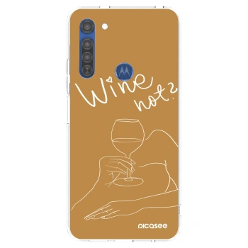 Obal pre Motorola Moto G8 - Wine not