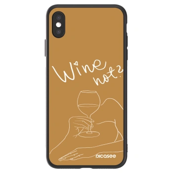 Picasee ULTIMATE CASE pro Apple iPhone XS Max - Wine not