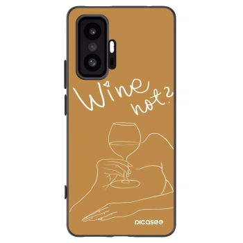 Picasee silikónový čierny obal pre Xiaomi 11T - Wine not