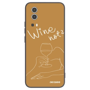 Picasee silikónový čierny obal pre Vivo Y72 5G - Wine not