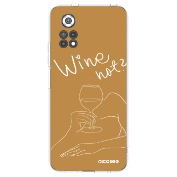 Picasee silikónový prehľadný obal pre Xiaomi Poco X4 Pro 5G - Wine not