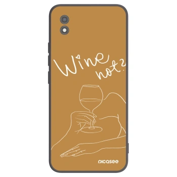 Picasee silikónový čierny obal pre Realme C11 (2021) - Wine not