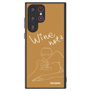 Picasee ULTIMATE CASE PowerShare pro Samsung Galaxy S22 Ultra 5G - Wine not