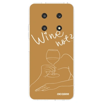 Picasee silikónový prehľadný obal pre Honor Magic4 Lite 5G - Wine not