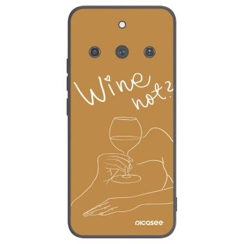 Picasee silikónový čierny obal pre Realme 11 Pro+ - Wine not