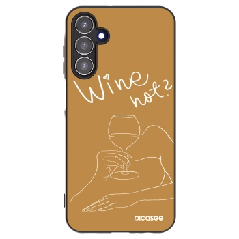 Picasee silikónový čierny obal pre Samsung Galaxy A15 A155F 4G - Wine not