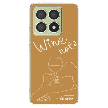 Picasee silikónový prehľadný obal pre Xiaomi 14T - Wine not